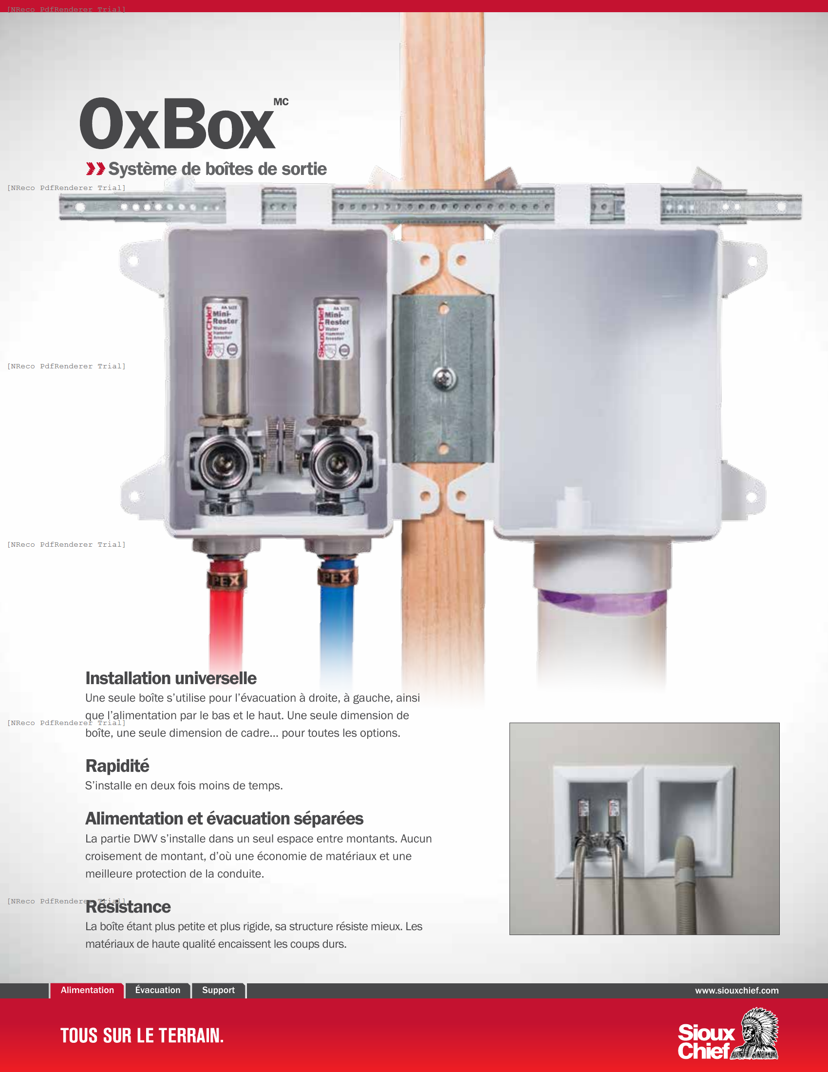 OXBOX - OUTLET BOX SYSTEM - BROCHURE_FRENCH.PDF Brochure Document